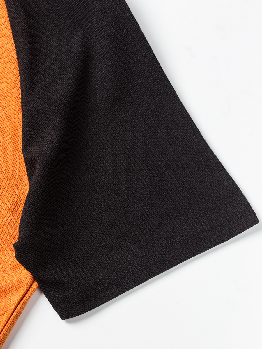 Men's Textured Three-Button Henley Shirt
