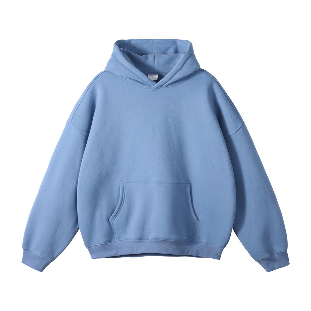 Breathable Regular-Fit Pullover Hoodie