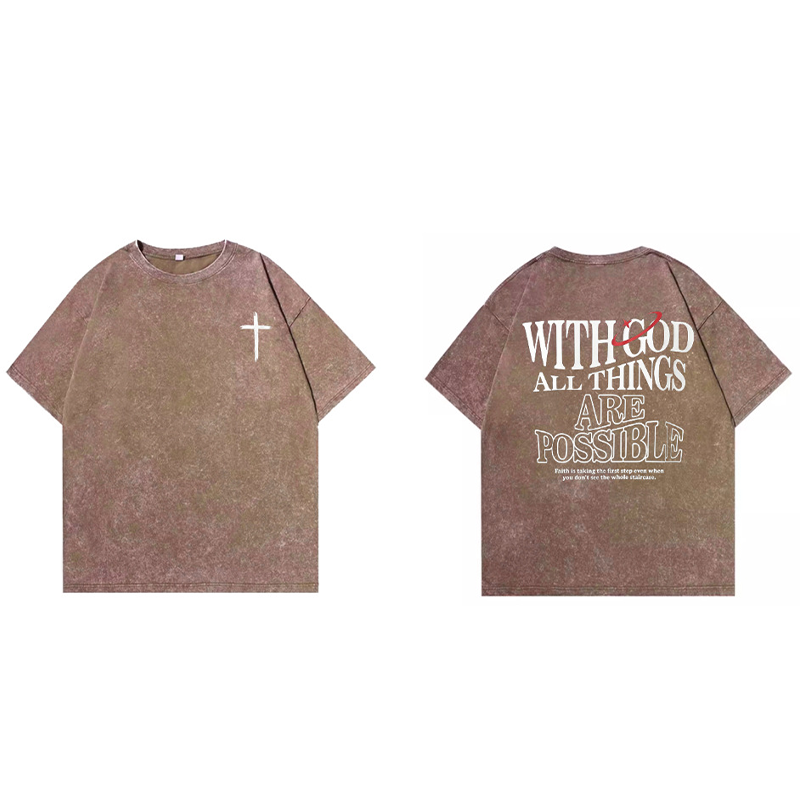 Men's Vintage Graphic Cotton Tee