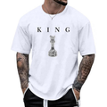 Men's Letter Graphic Athletic Tee