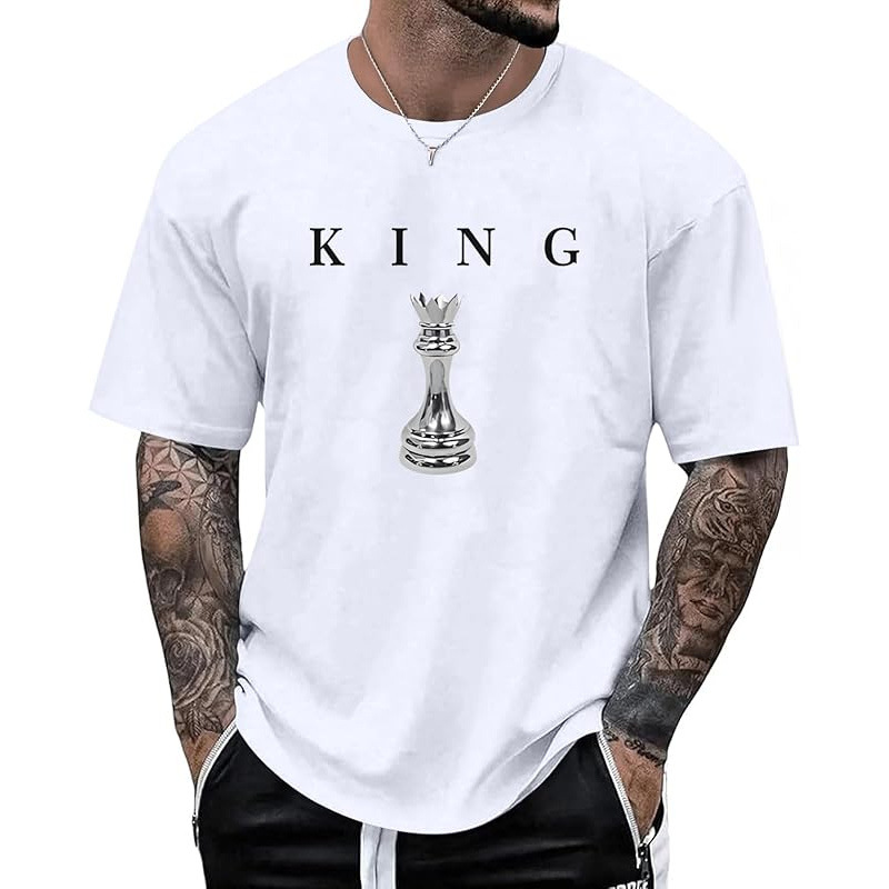 Men's Letter Graphic Athletic Tee
