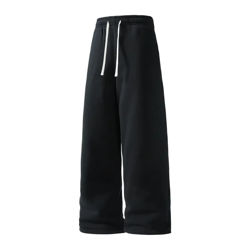 Loose-Fit Straight-Leg Drawstring Pants