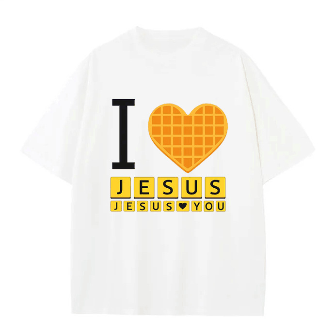 Jesus Graphic Casual Tee