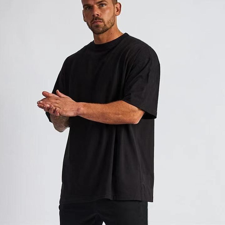 Relaxed Crew Neck Basic T-Shirt
