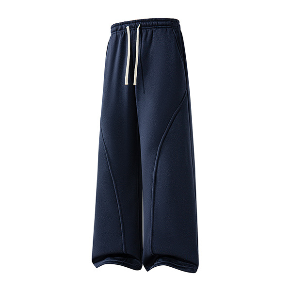 Light-Fleece Wide-Leg Sweatpants