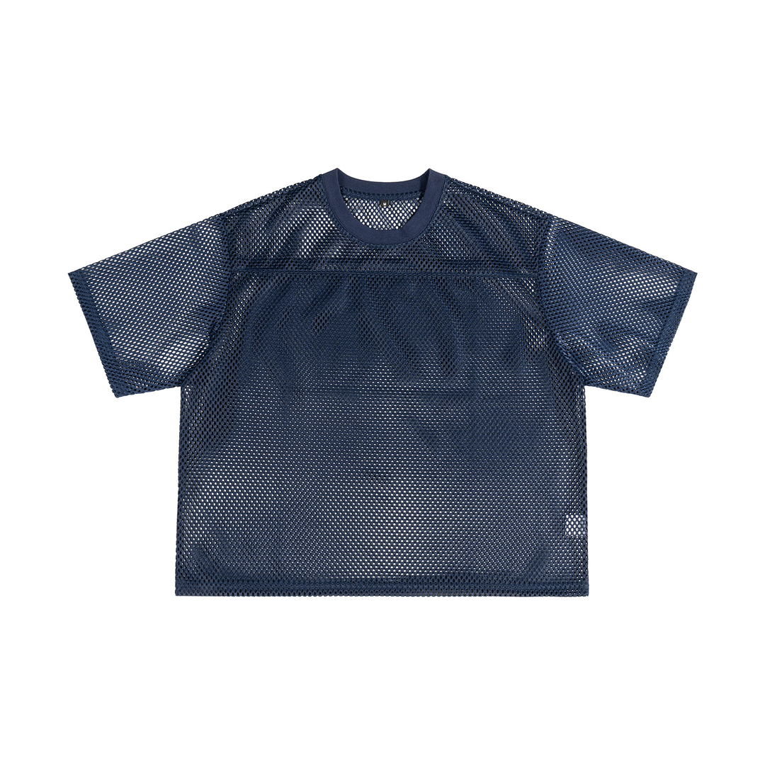 Oversized Football Mesh Jersey Shirt
