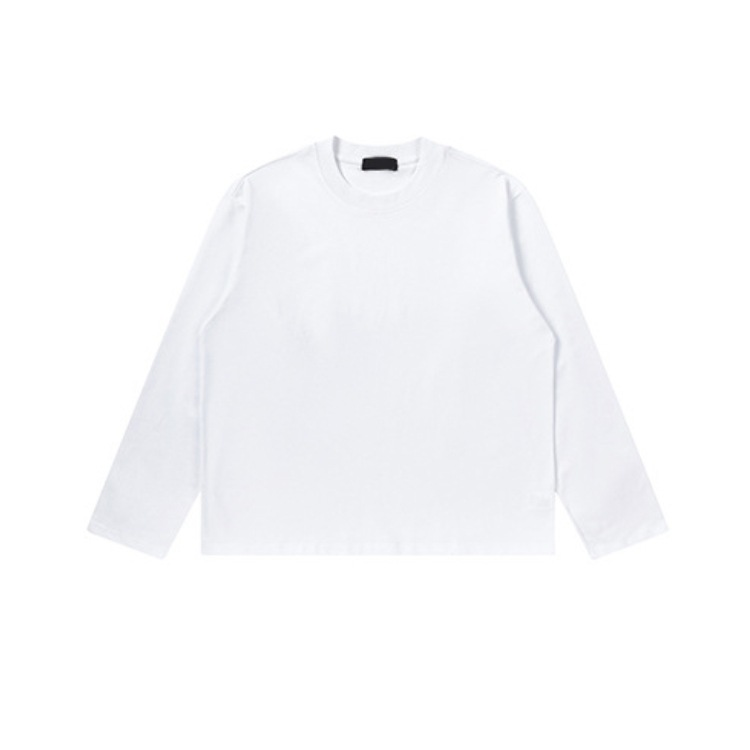 Oversized Cropped Long Sleeve Tee