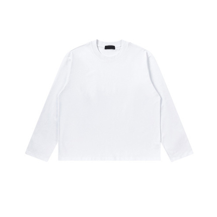 Oversized Cropped Long Sleeve Tee