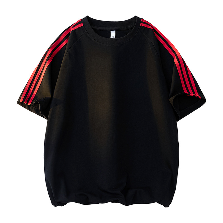 Retro Stripe Relaxed T-Shirt