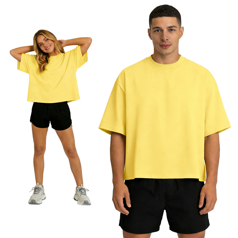 Drop Shoulder Relaxed Fit Casual T-Shirt