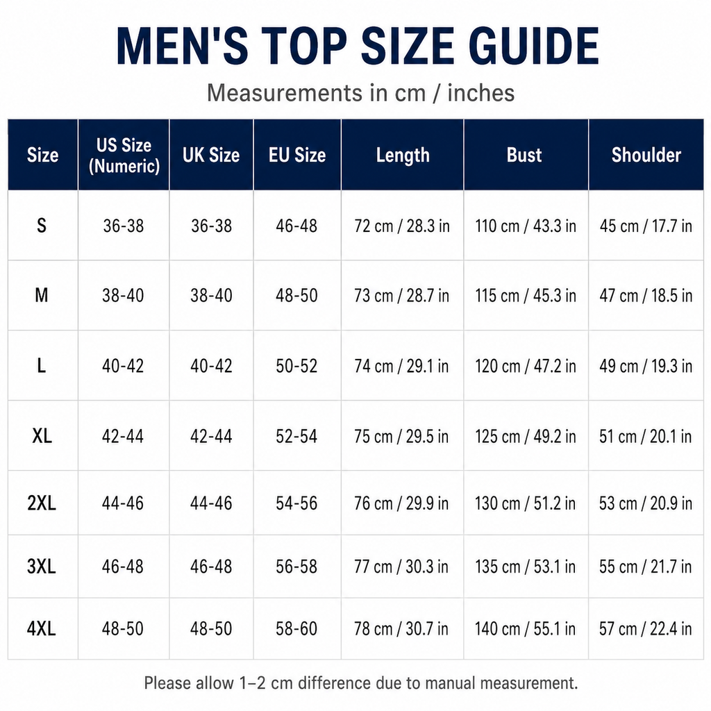 Men's Flag Print Button-Up Shirt