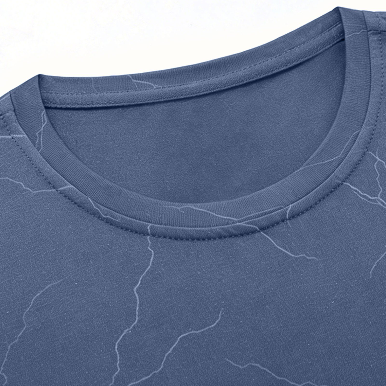 Men's Crack Print Cooling Athletic Tee