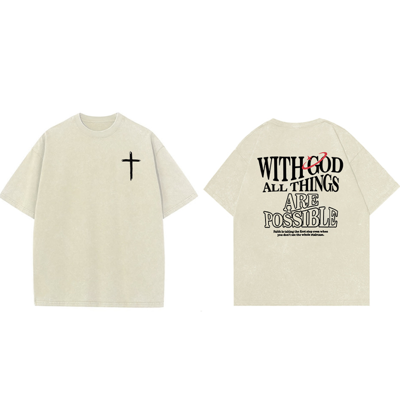 Men's Vintage Graphic Cotton Tee