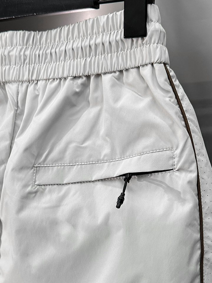 Side-Stripe Drawstring Jogger Pants