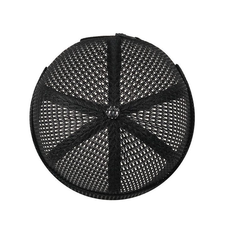 Adjustable Mesh Streetwear Skull Cap