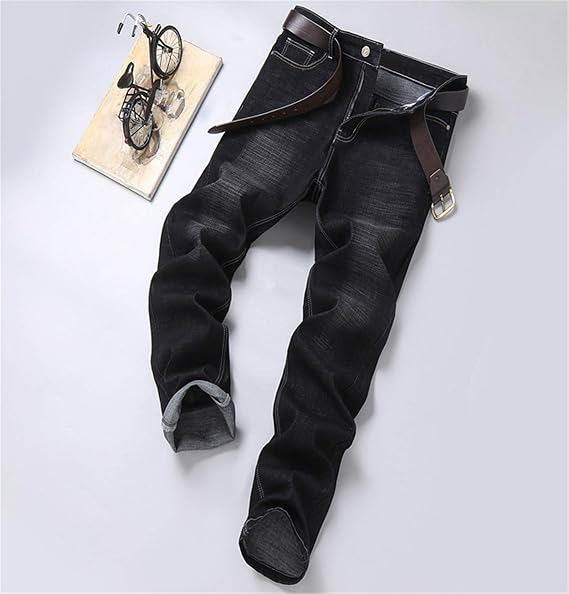 Classic Straight-Leg Denim Jeans