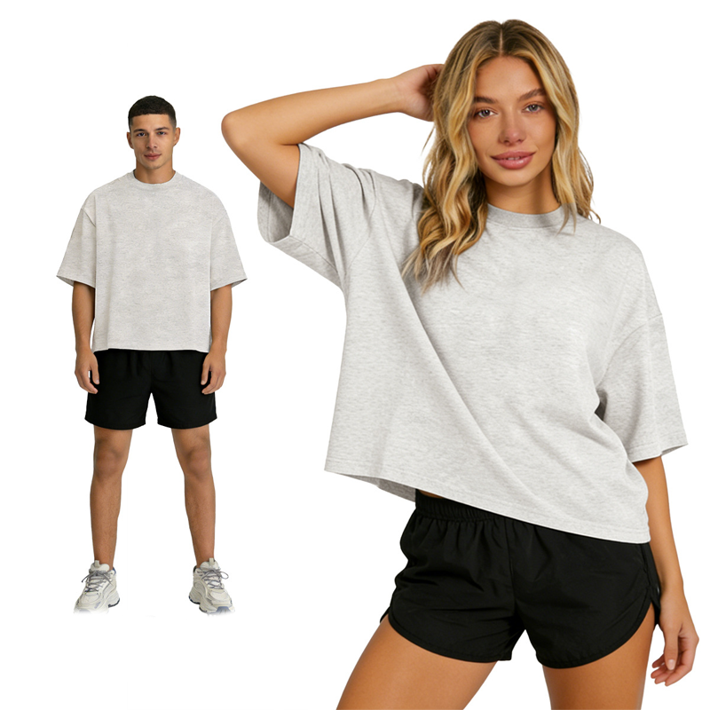 Drop Shoulder Relaxed Fit Casual T-Shirt