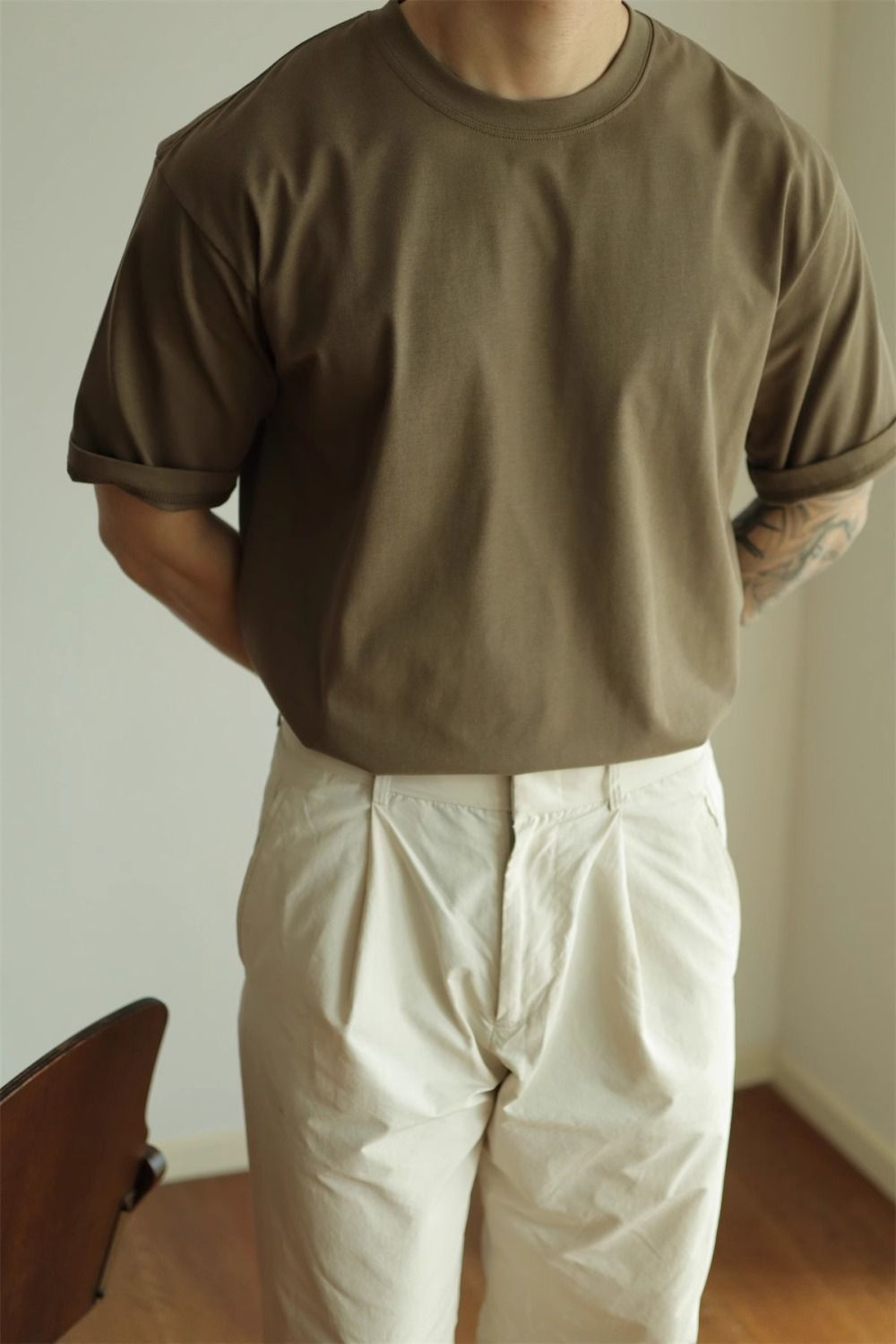 Men's Heavyweight Drop-Shoulder Tee