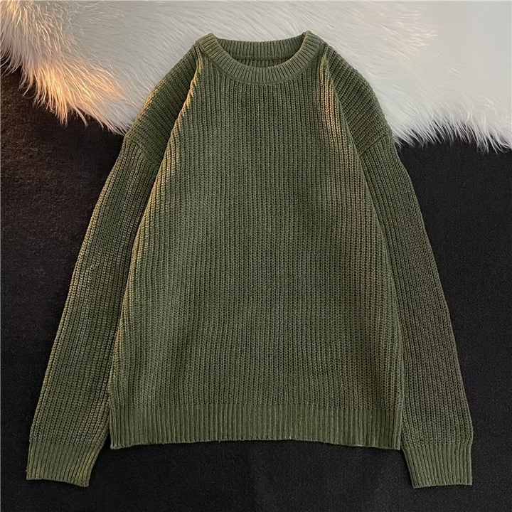 Chunky Knit Raglan Sweater