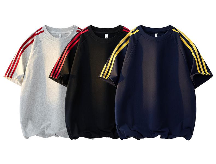 Retro Stripe Relaxed T-Shirt