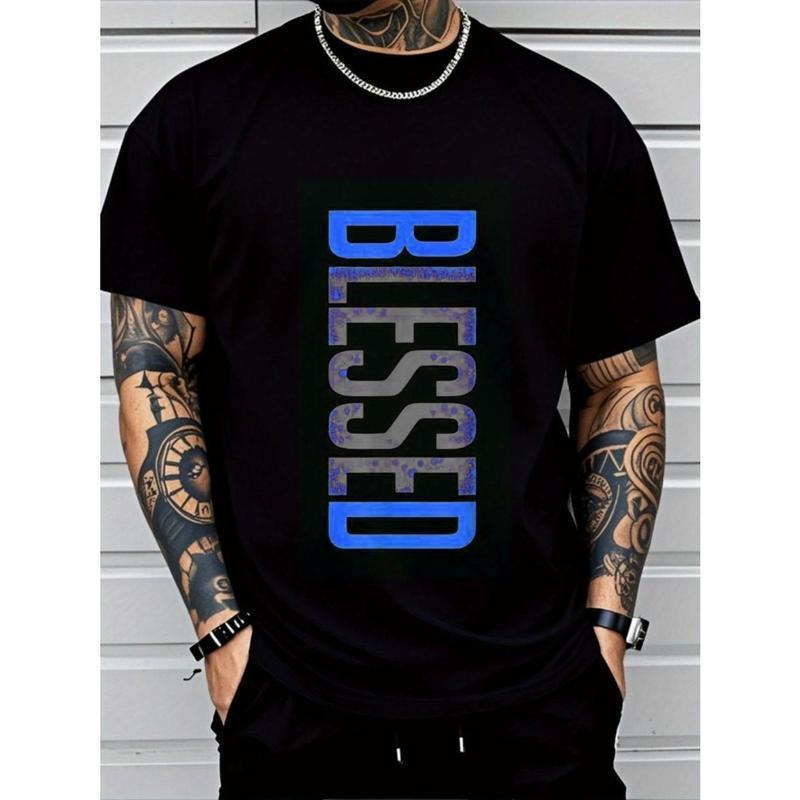 Blessed Vertical Graphic T-Shirt