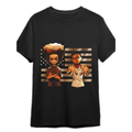Men's Cartoon Flag Graphic T-Shirt