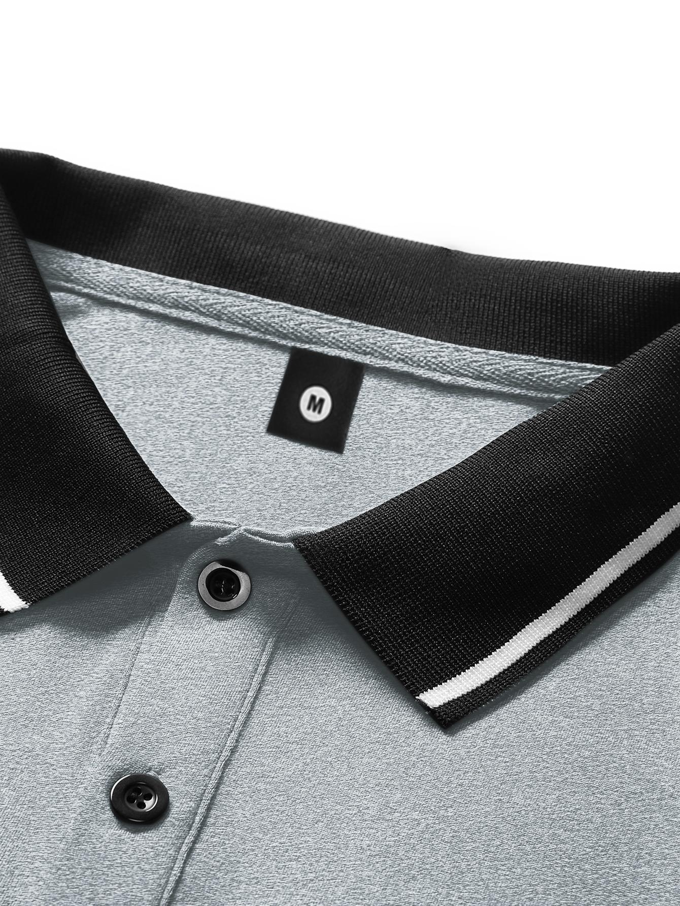 Men's Stretch Short Sleeve Polo Shirt