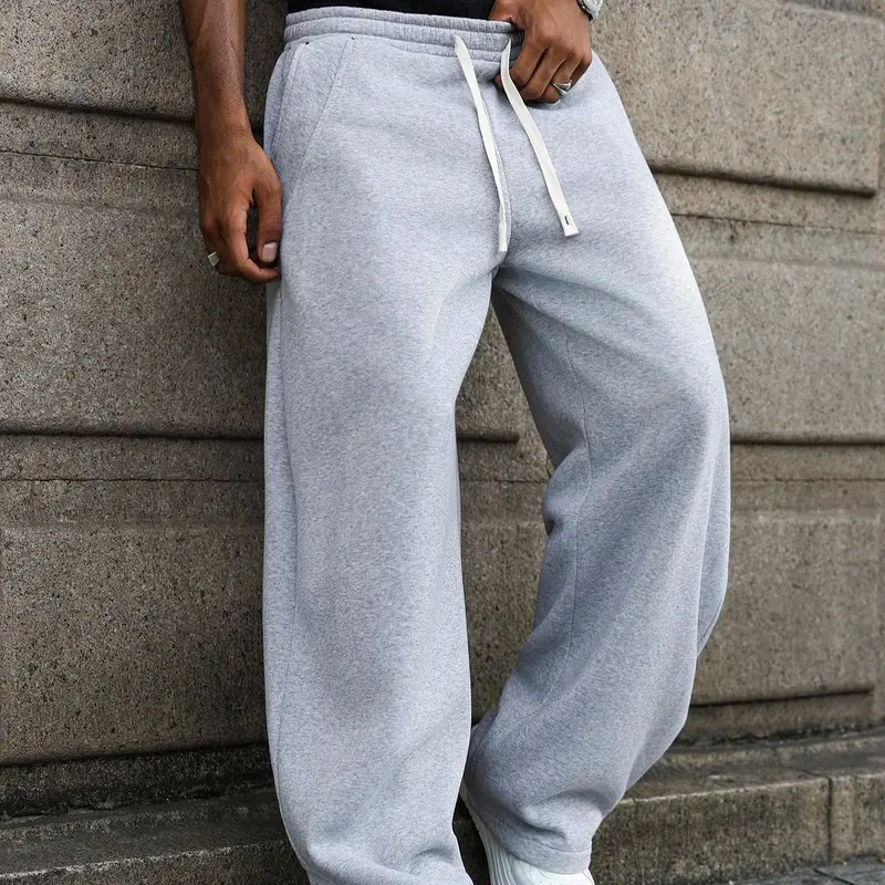 Men's Baggy Wide-Leg Casual Sweatpants