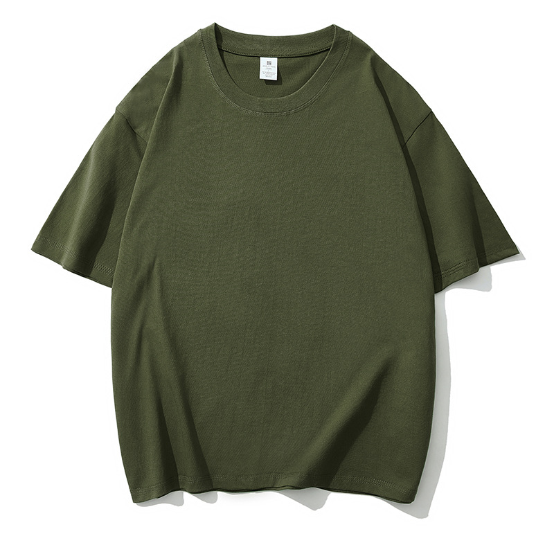 Relaxed Crew Neck Basic T-Shirt