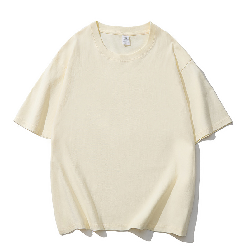 Relaxed Crew Neck Basic T-Shirt