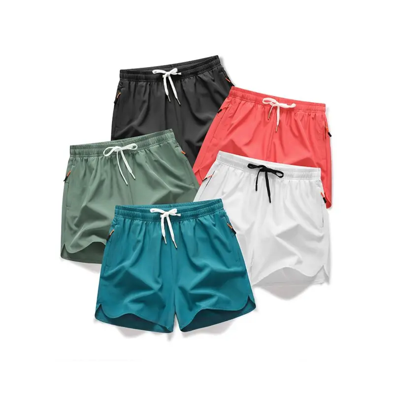 Men's Quick-Dry Zipper Pocket Shorts