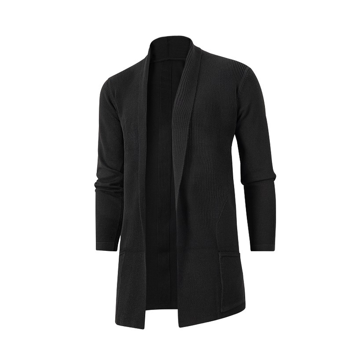 Longline Shawl Collar Cardigan