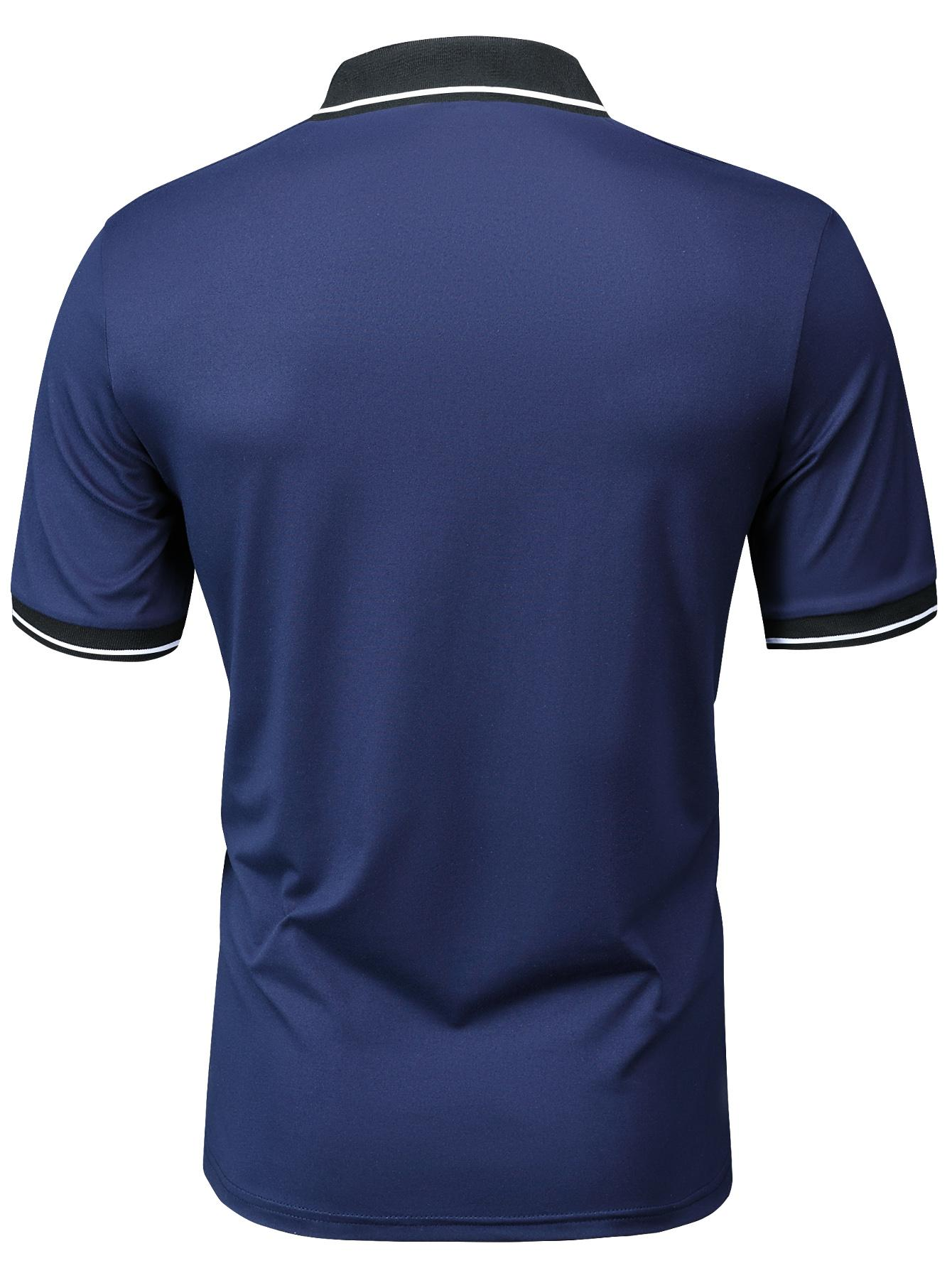 Men's Stretch Short Sleeve Polo Shirt