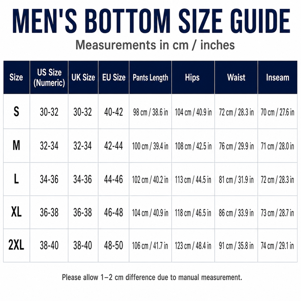 Men's Multi-Pocket Cargo Jogger Pants