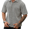 Men's Color Block Polo Shirt