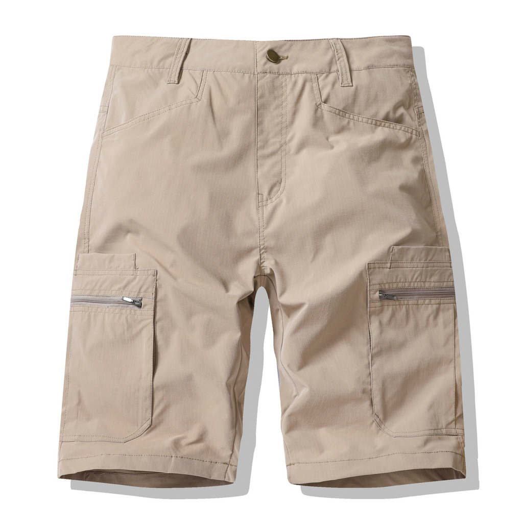 Men's Zipper Pocket Cargo Shorts