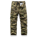 Men's Camo Cotton Cargo Utility Pants