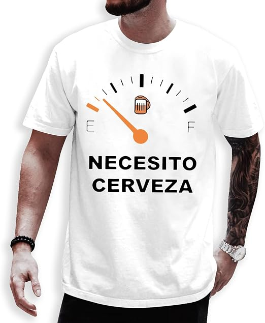 Men's Necesito Cerveza Cotton Tee