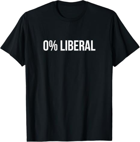 Men's 0% Liberal Cotton Graphic Tee
