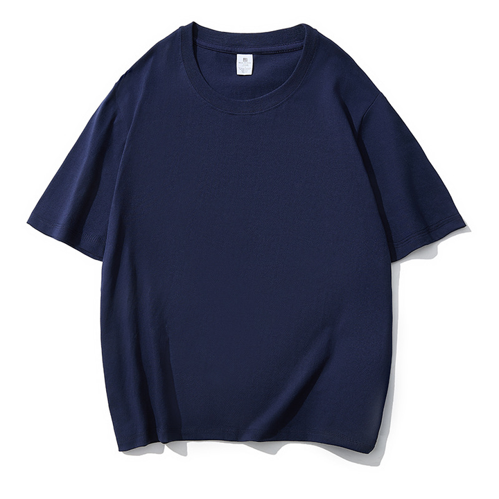Relaxed Crew Neck Basic T-Shirt