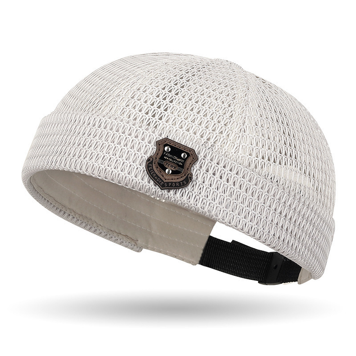 Adjustable Mesh Streetwear Skull Cap