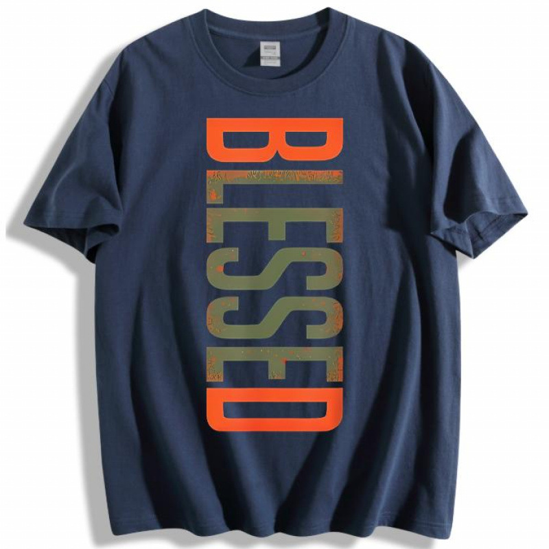 Blessed Vertical Graphic T-Shirt