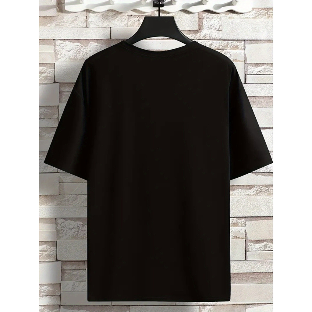 Men's Cartoon Flag Graphic T-Shirt