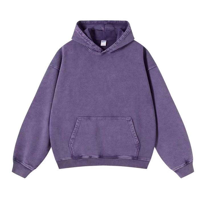 Vintage Acid Wash Oversized Hoodie
