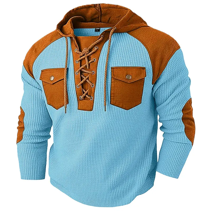 Casual Drawstring Pullover Hoodie