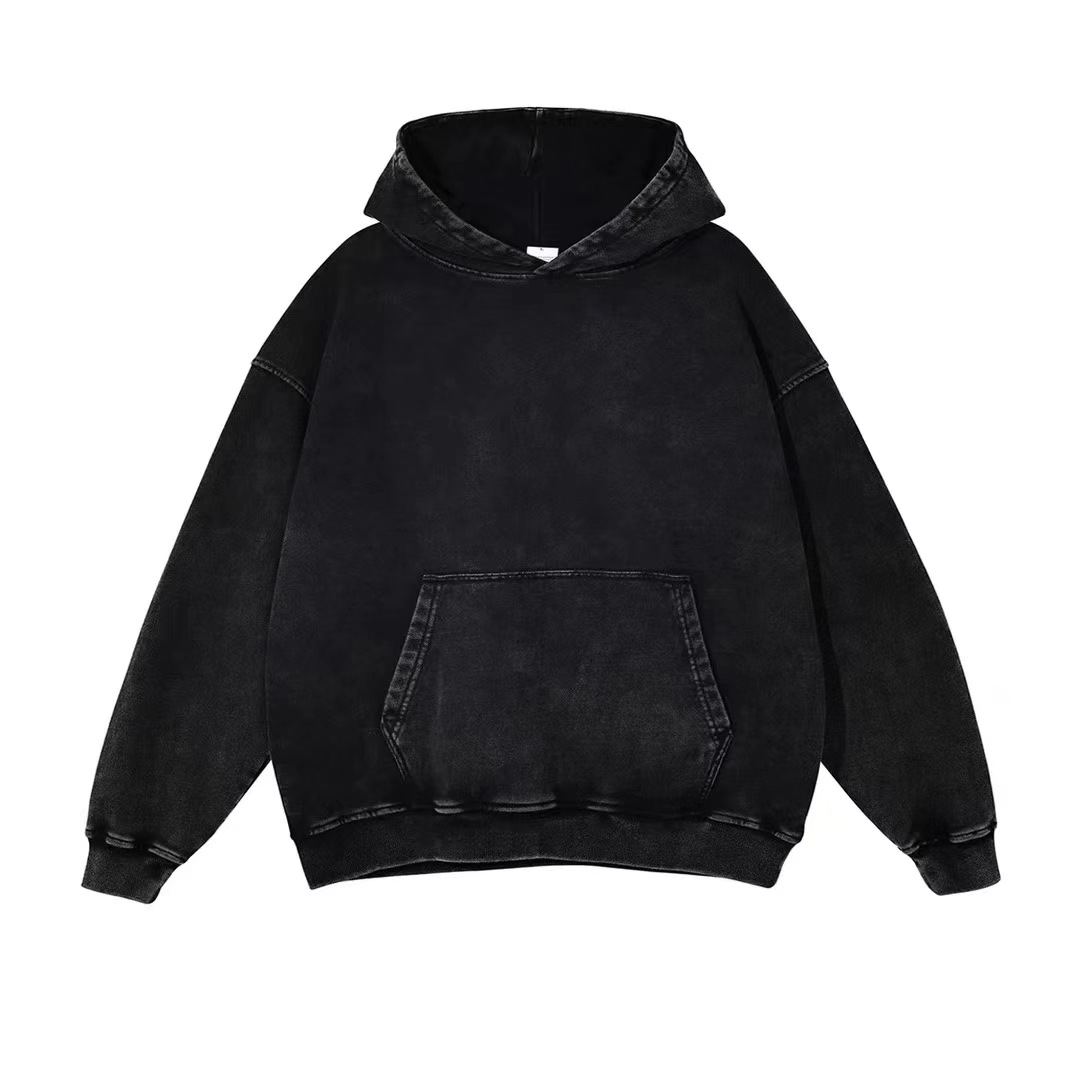 Vintage Acid Wash Oversized Hoodie