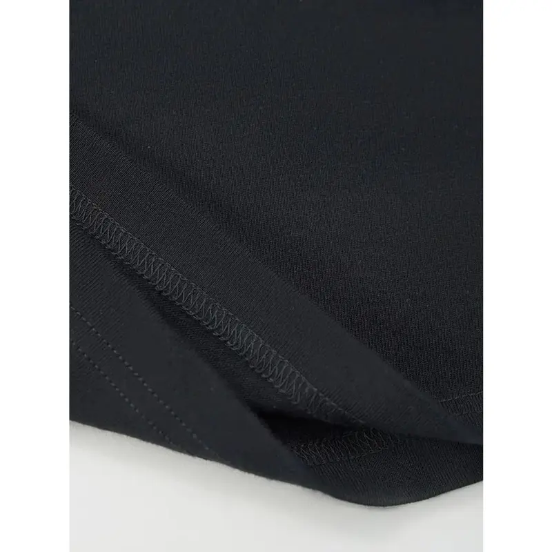 Men's Distressed Cross Print Cotton Tee