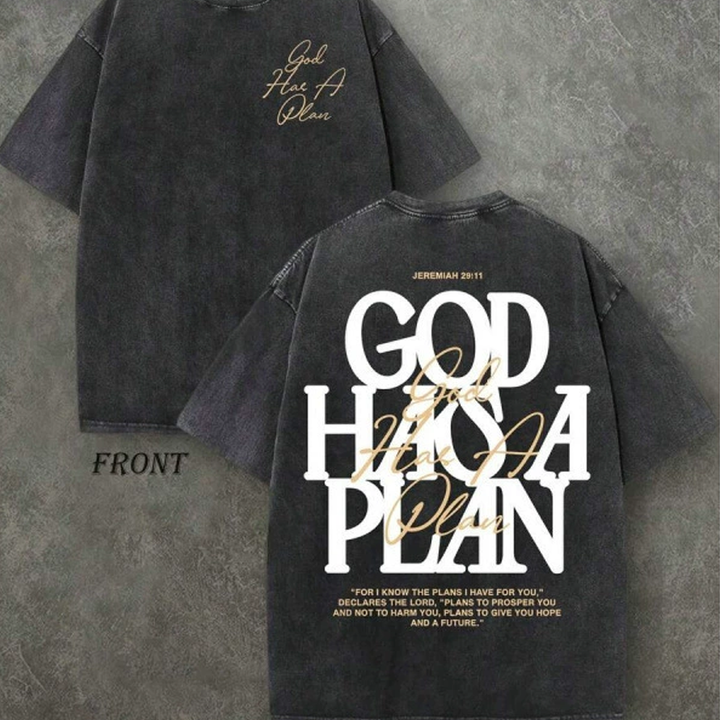 God Has a Plan Vintage Tee